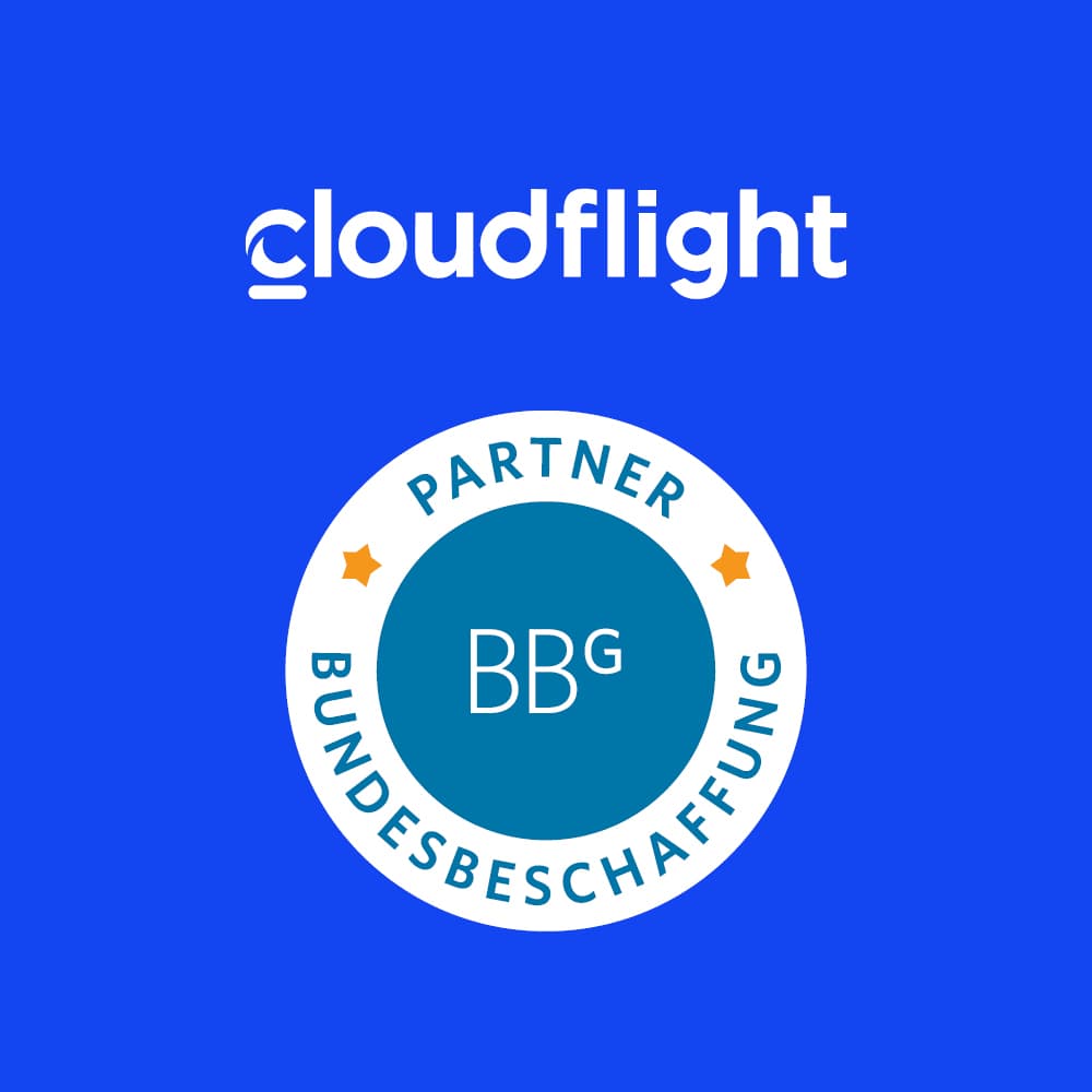 BBG Partner Seal for Cloudflight:  Confirmed provider for public sector clients