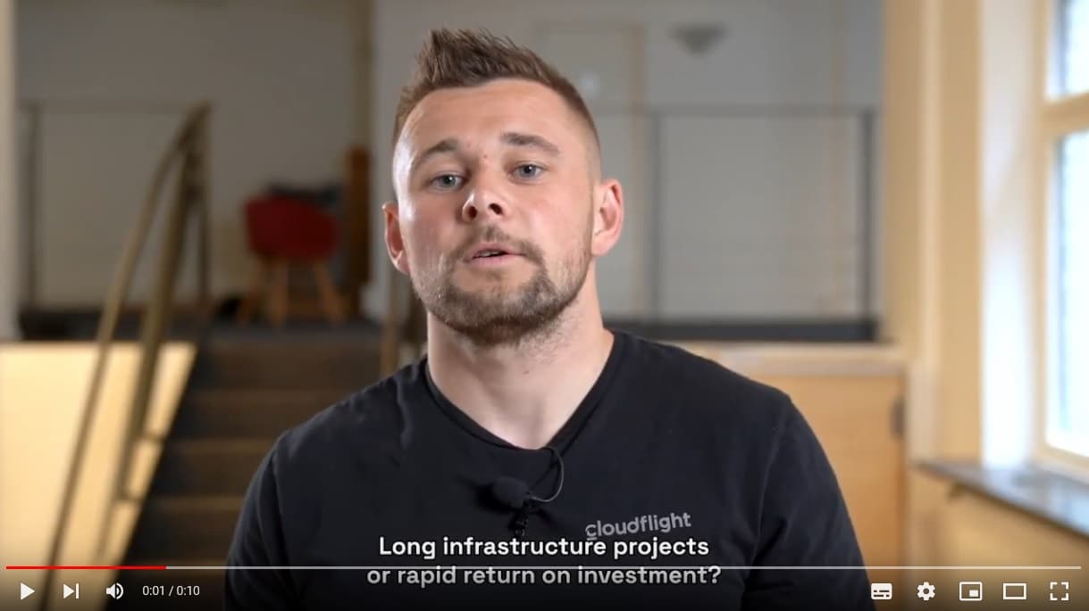 Cloud native teaser website