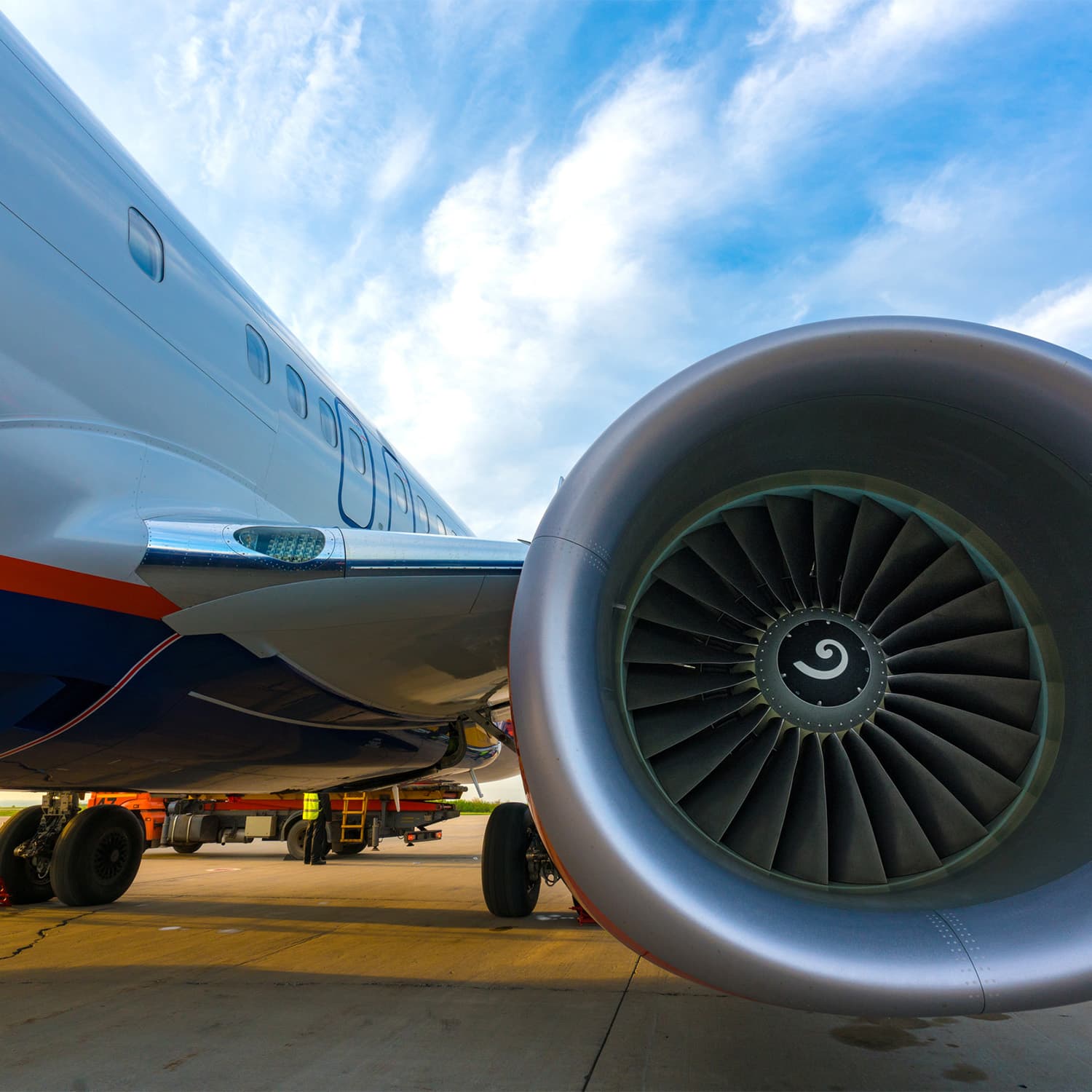 turbofan-engine airliner