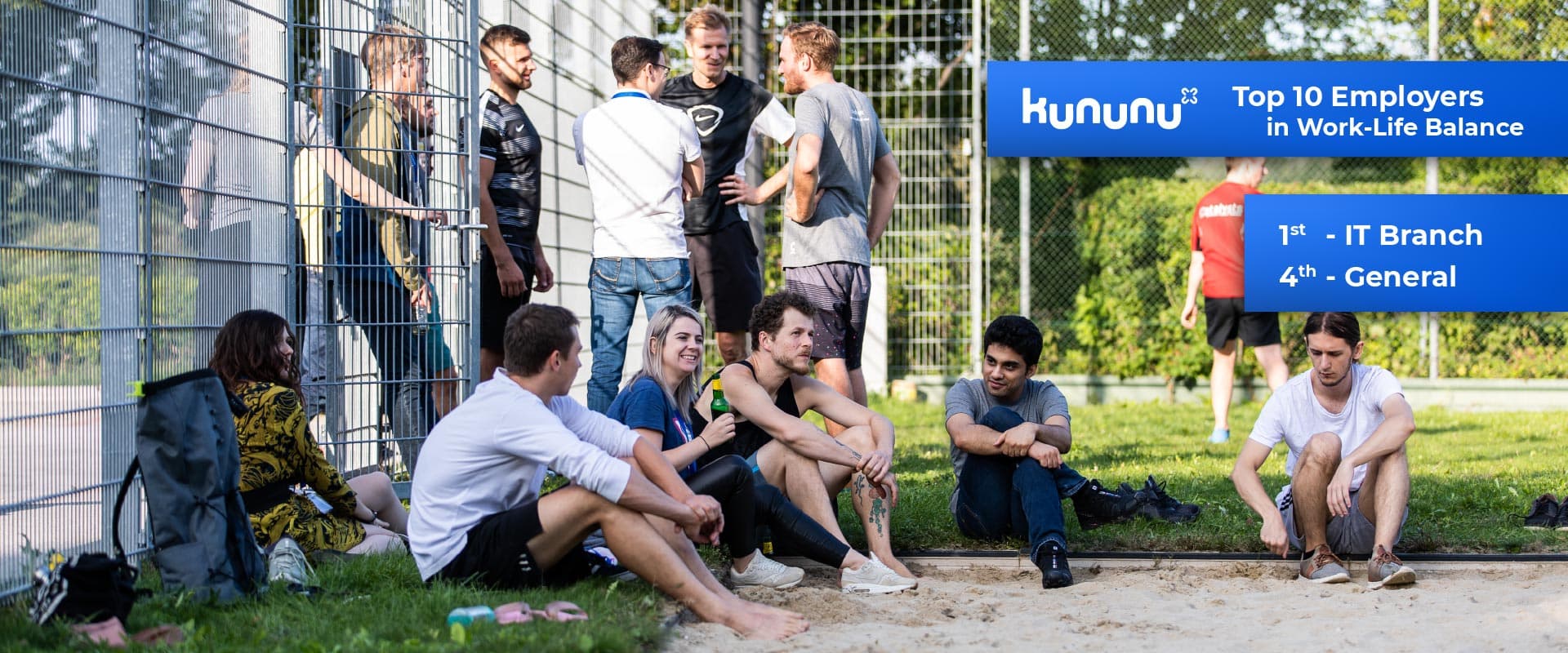 We are the best IT company for work-life balance