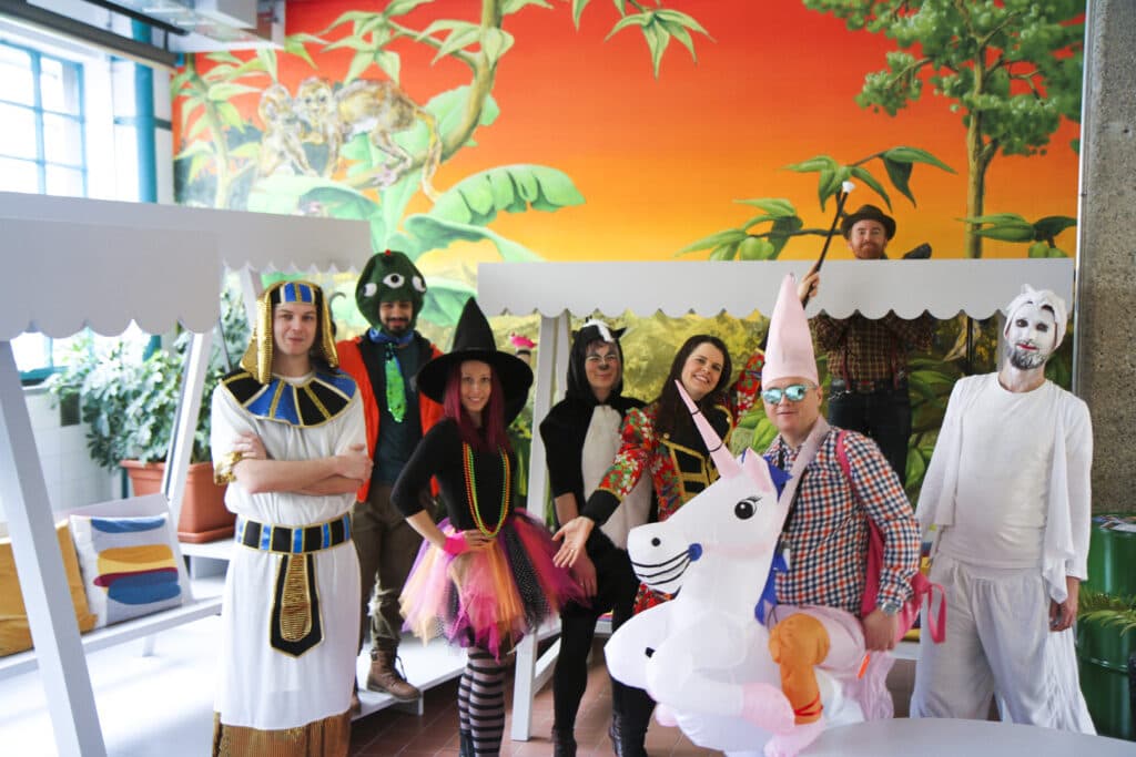 Celebrating Carneval with Christoph