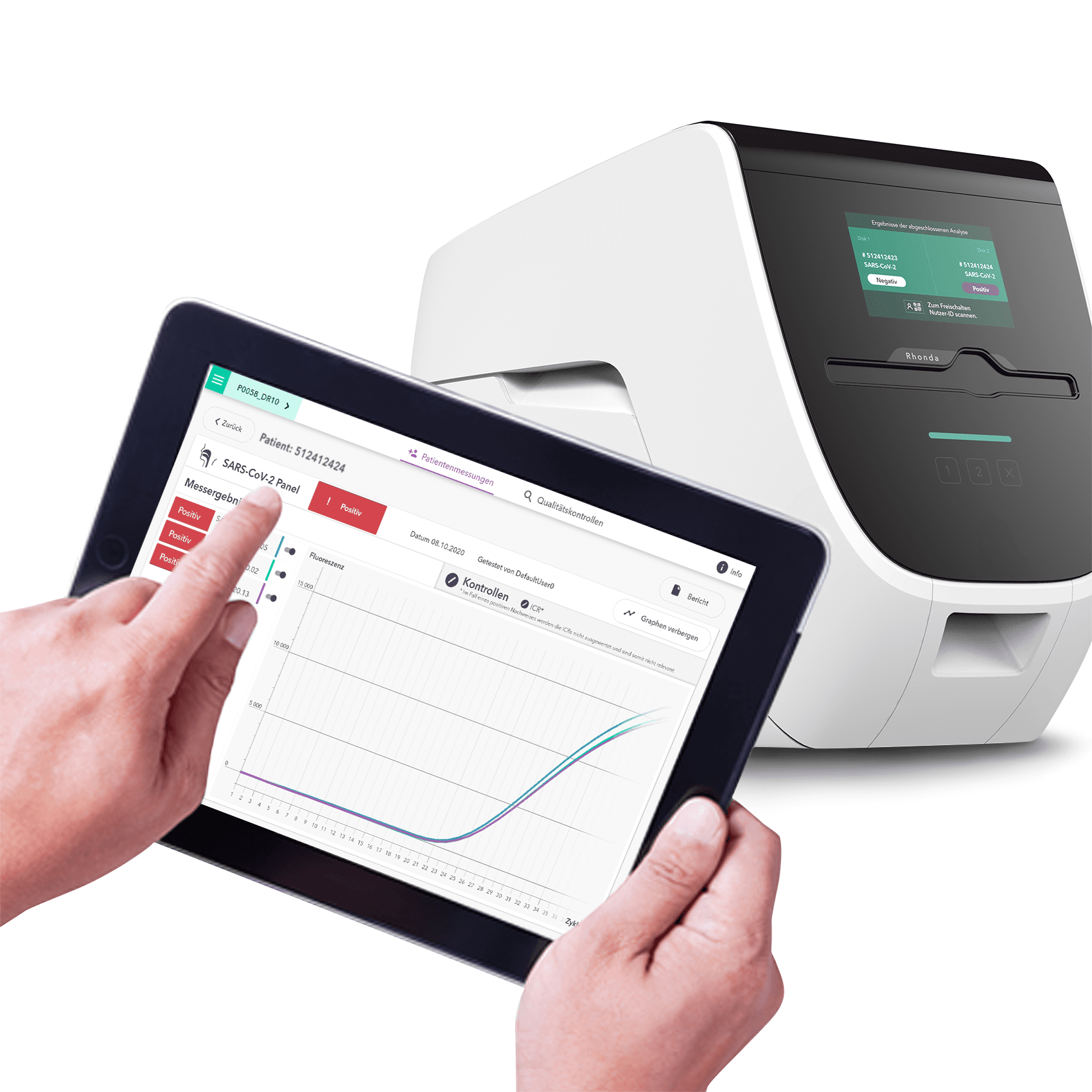Integrated solution for point-of-care diagnostics with innovative app