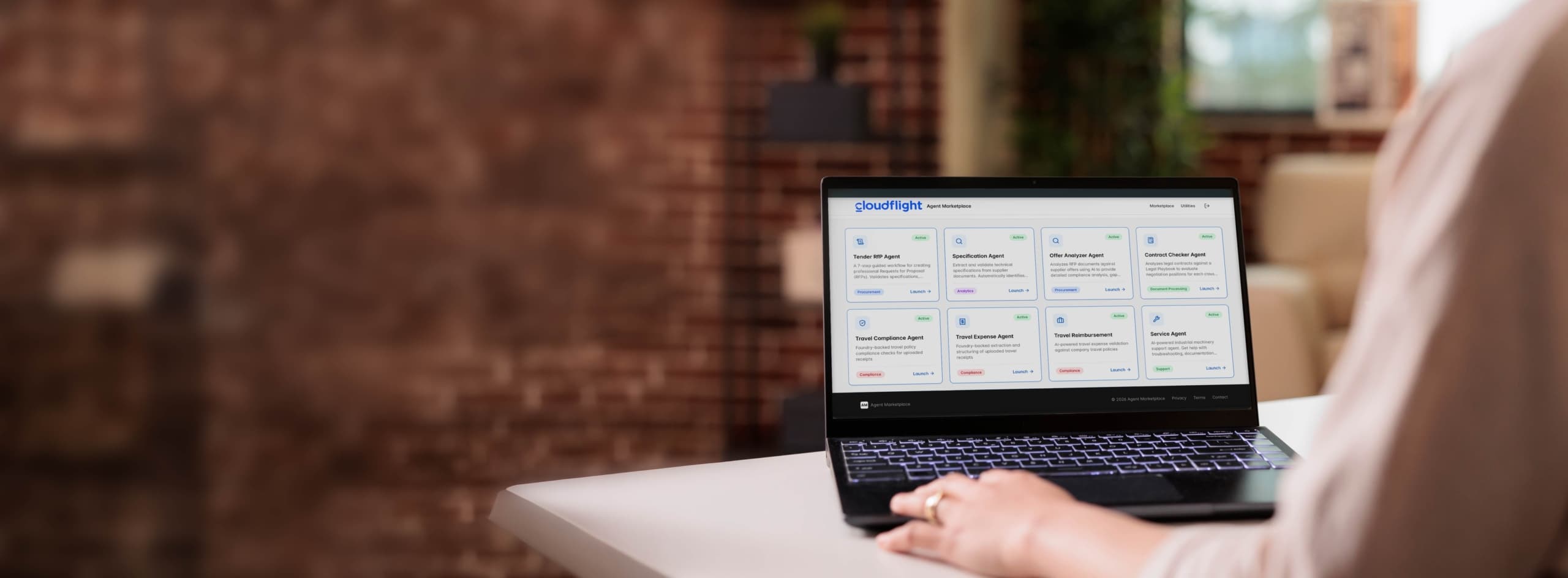 Your AI marketplace, built around your workflows