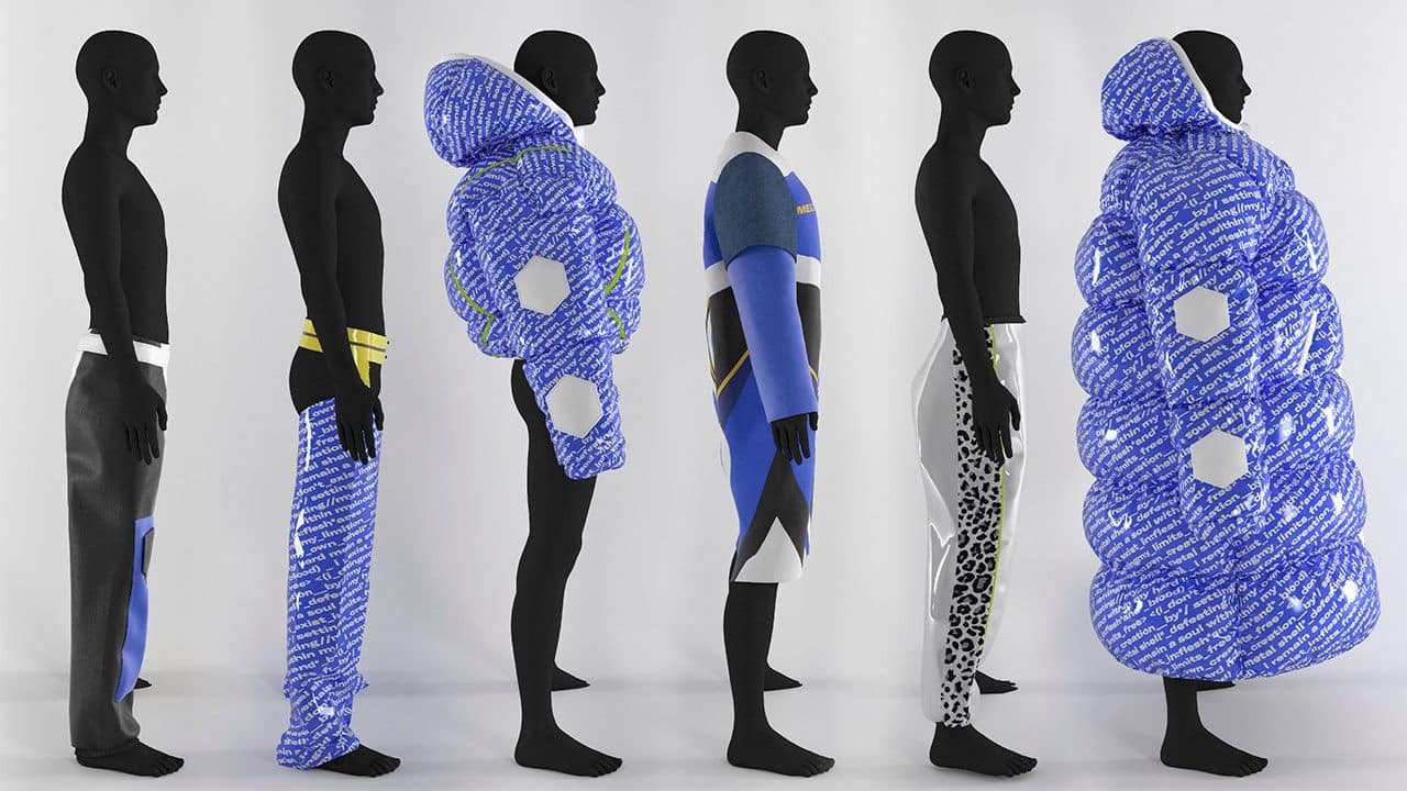 Virtual fashion industry