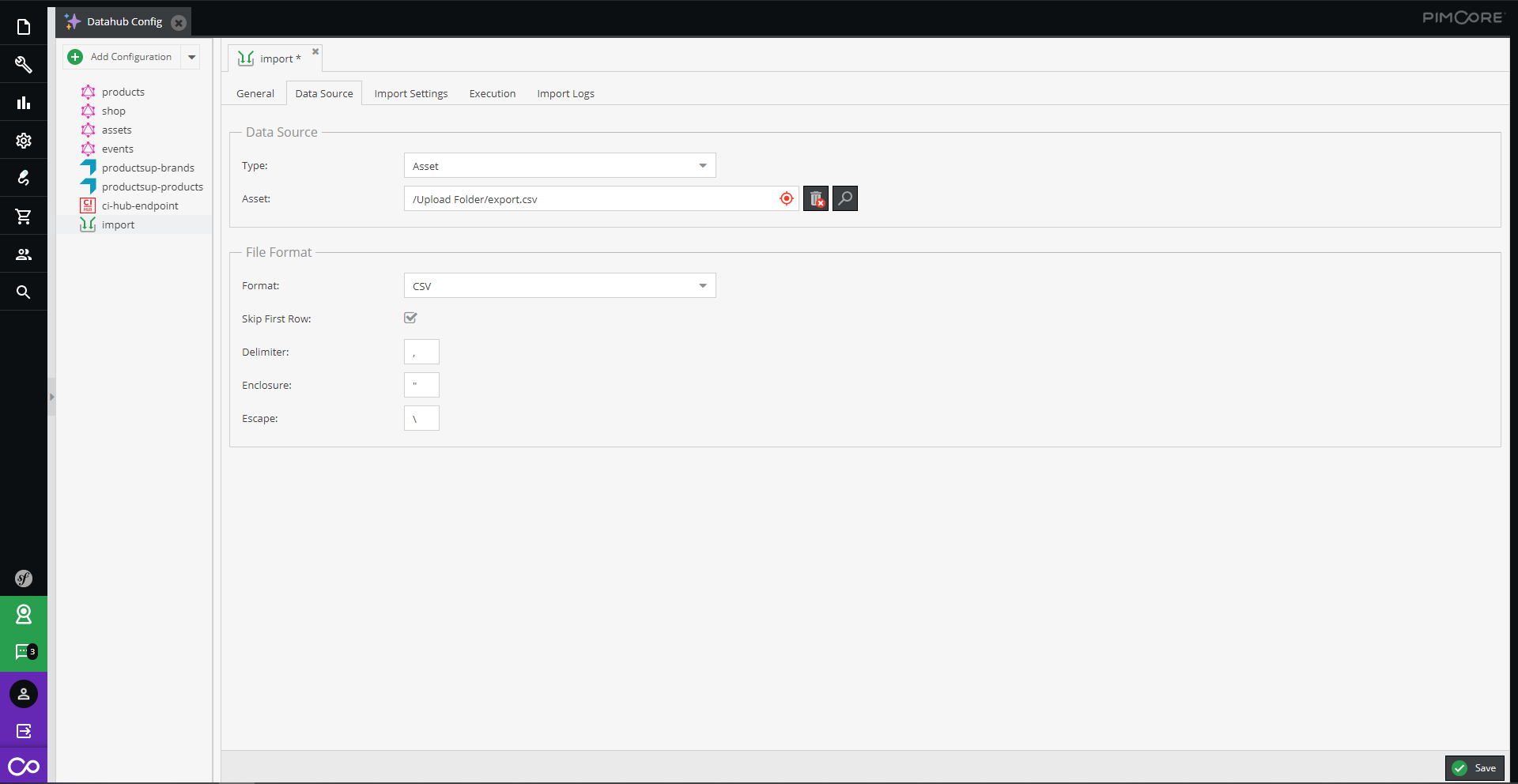 data importer 2