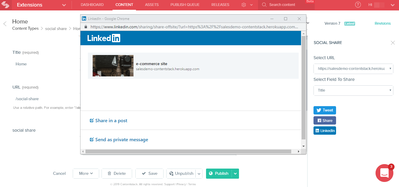Contentstack