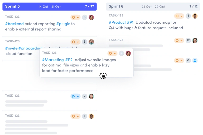 Sprint planning tools example